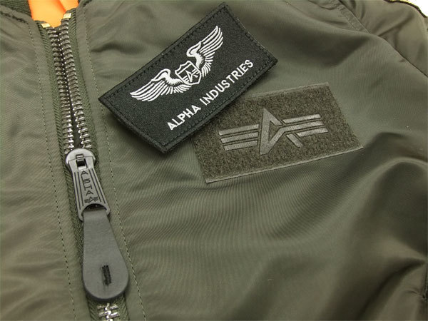 alpha アルファ ma-1 aircrew コレクション jacket ta0110