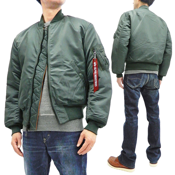 新登場! ALPHA INDUSTRIES 1968復刻 MA-1 フライトジャケット